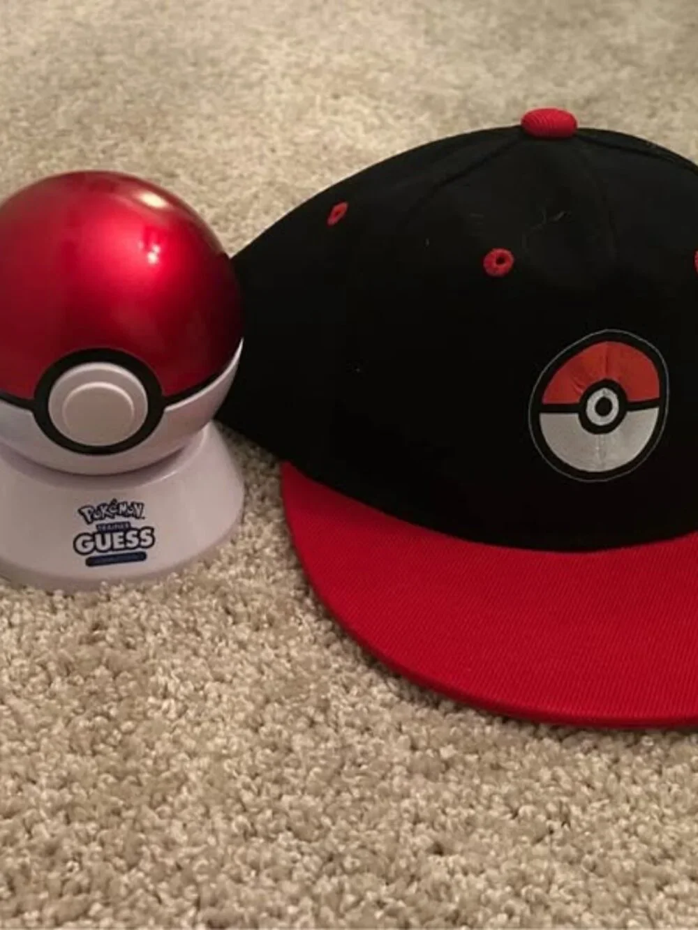 Pokémon Trainer Guess Interactive Game & Hat